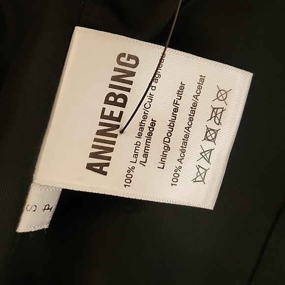 Anine Bing Moto leather jacket - Picture 3 of 8